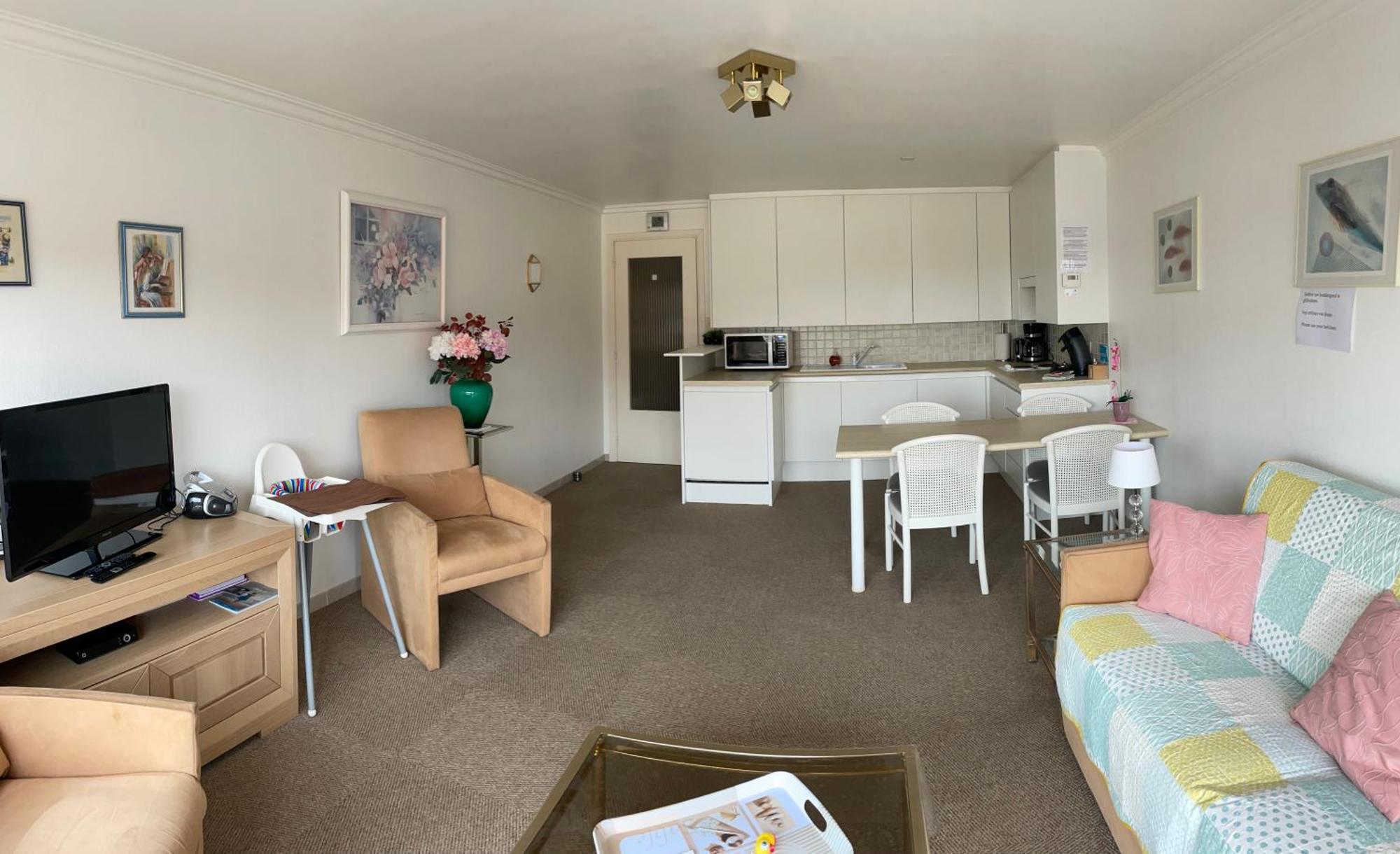 Zonnige Studio Mermoz Koksijde-Bad Екстер'єр фото
